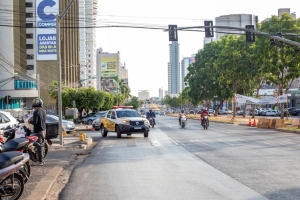 Avenida do CPA passa a contar com dois novos sistemas semaf&oacute;ricos