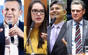 Mauro Mendes e Janaina lideram disputa ao Senado; Medeiros e F&aacute;varo aparecem empatados