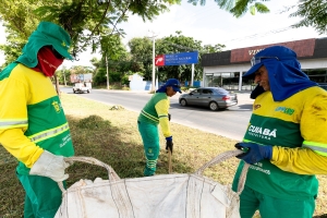 Zeladoria urbana avan&ccedil;a em Cuiab&aacute; com limpeza de 90 pra&ccedil;as e 20 avenidas em janeiro