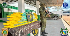 For&ccedil;as policiais apreendem 103 kg de drogas e geram preju&iacute;zo de R$ 2,3 milh&otilde;es &agrave;s fac&ccedil;&otilde;es criminosas