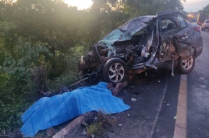 Corretor de Im&oacute;veis conhecido em Acorizal morre em acidente na Estrada da Guia