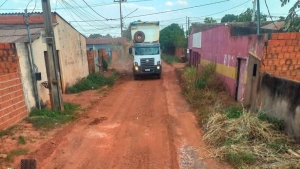 Obras realiza patrolamento nos bairros Manancial, Mana&iacute;ra e Mapim