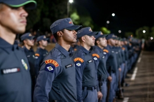 Novos policiais militares do programa Toler&acirc;ncia Zero conhecem programas da Sesp