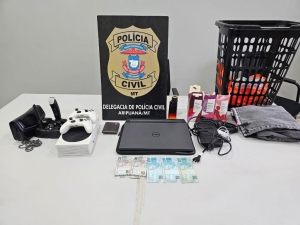 Pol&iacute;cia Civil prende autor de furto a resid&ecirc;ncia e recupera todos os objetos em Aripuan&atilde;