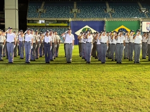 Seduc e PM promovem formatura dos alunos das Escolas Estaduais Militares Tiradentes concluintes do Ensino M&eacute;dio em 2025