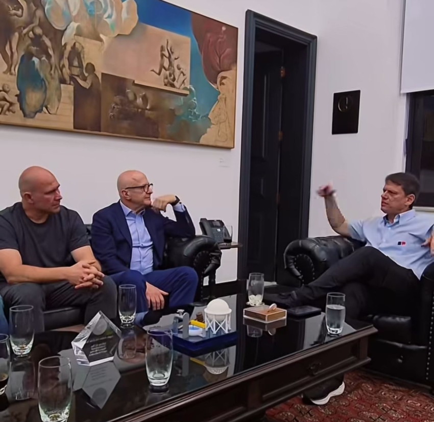 Em S&atilde;o Paulo, Abilio discute PPPs com Tarc&iacute;sio e Pivetta